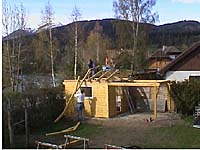 � A. Pilcher; Der Dachstuhl.