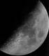 � Christoph Lohuis; Mond, 14. M�rz 2000, 400mm Newton mit f=5 / Prim�rfokus, 1/125 Sekunde, AGFA XRG 100, Ort: Neuenhaus