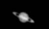 � Christoph Lohuis; Saturn, 11. Oktober 2000, 114mm Newton mit Okularprojektion, 1/2 Sekunde, AGFA XRG 100, Ort: Neuenhaus