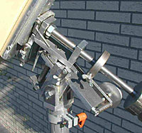 � H. Hermelingmeier; Ansicht der Montierung von rechts