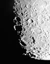 � S. Bergthal; Mond, Schiefspiegler 150/3000 bei 3000 bzw. 6000 mm Brennweite auf Agfa CT 100.