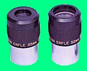 35 mm und 52 mm Erfle-Okular